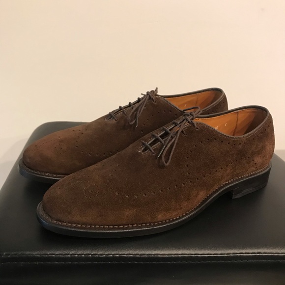 Allen Edmonds fairfax suede wholecut 8.5C NEW! - Picture 1 of 8